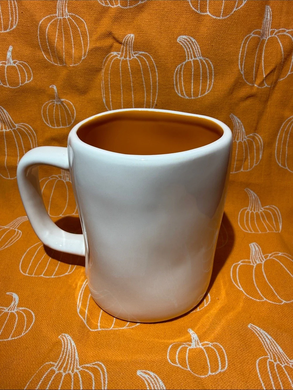 Rae Dunn BLESSED Mug with pumpkins